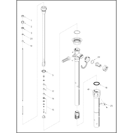 Flux Rebuild Kit for F426 PP 39" Pump 24-ZORO0283